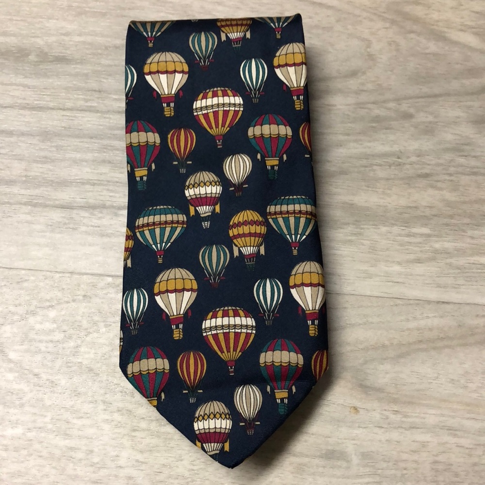Brooks Brothers Hot Air Ballon Silk Tie